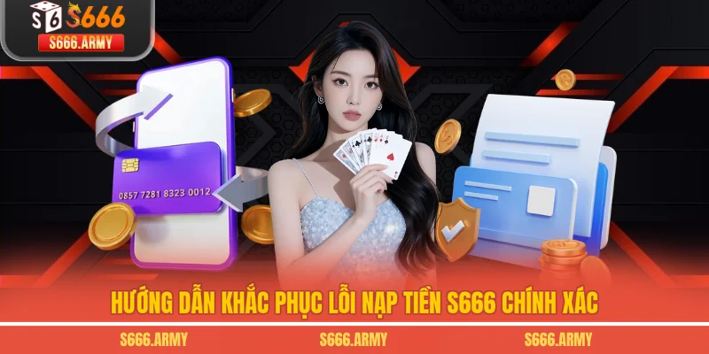 Hướng dẫn khắc phục lỗi nạp tiền S666 chính xác