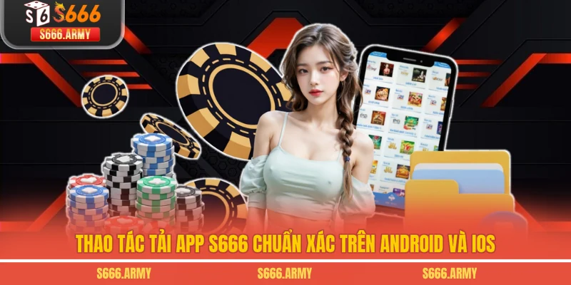 Thao tác tải app S666 chuẩn xác trên Android và iOS